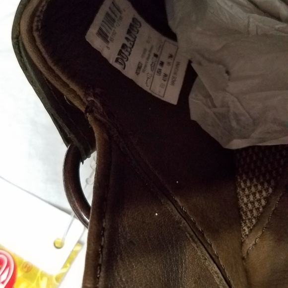 Durango Women's Clogs size 9M Brown Leather Western Slip-on shoe  RD3823… - Picture 9 of 11